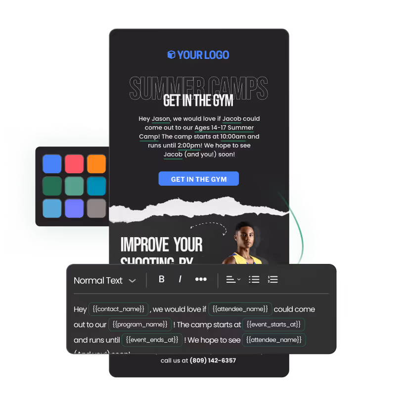 Graphic of email marketing customization